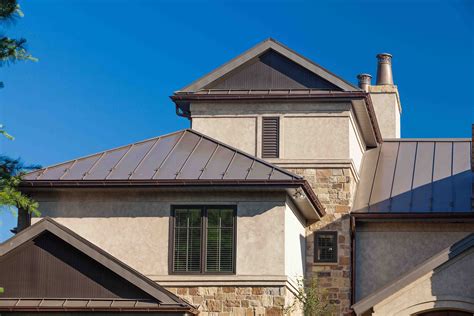 house with metal roof and wood siding|residential metal roofing systems.